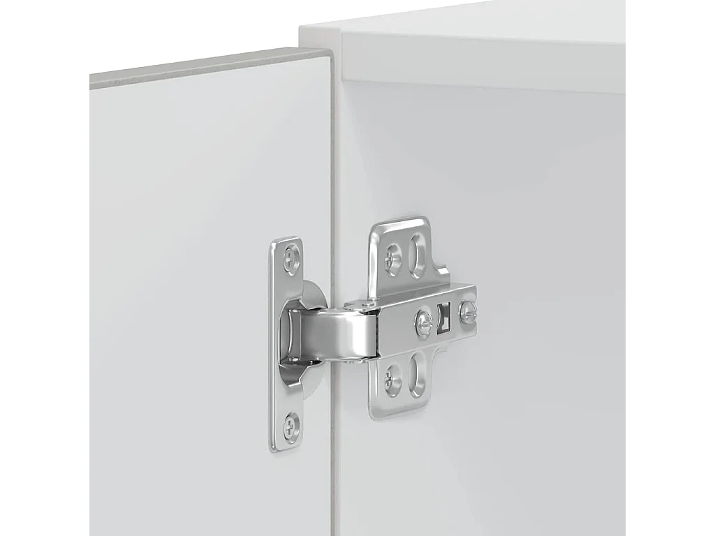 Armoires de four 2 pièces "Lucca" Bois d'ingénierie gris béton