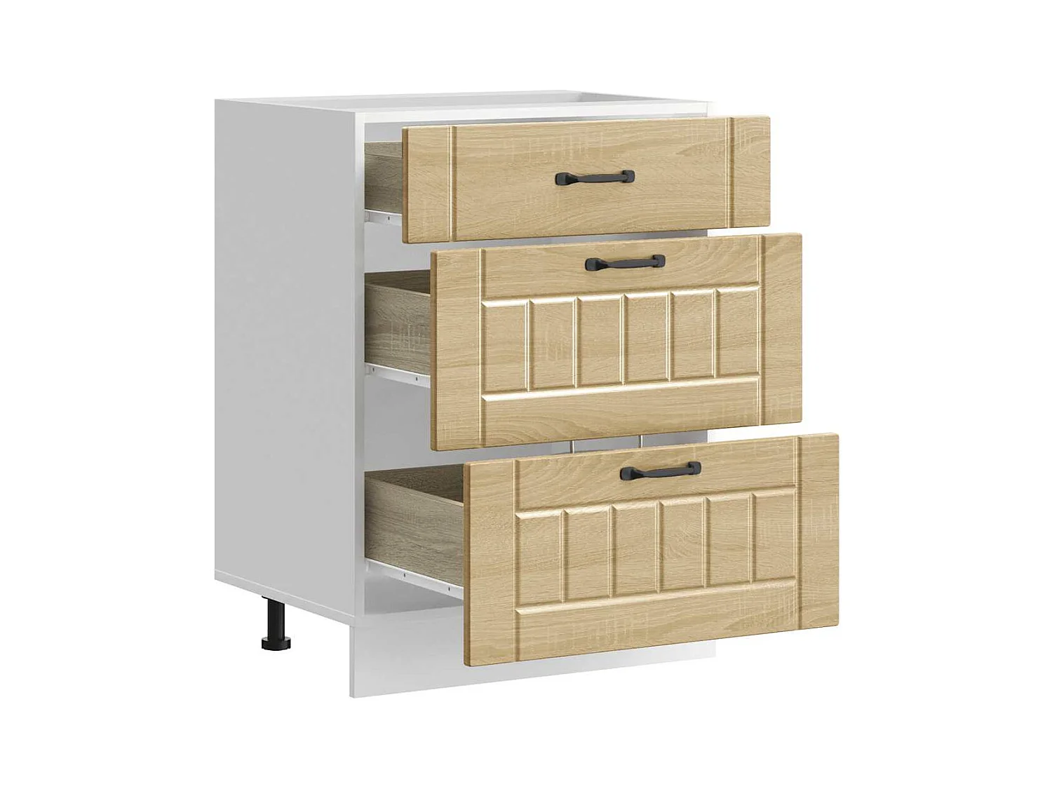 Armoire de cuisine Lucca chêne sonoma bois ingénierie