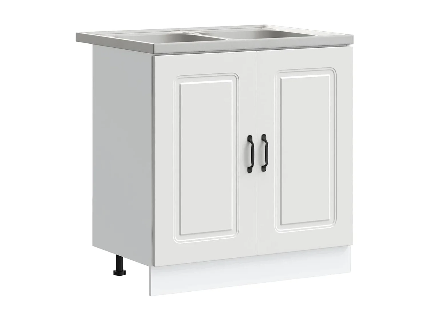 Gabinete de cocina Kalmar 2 pcs Blanco 80 x 46 x 81.5 cm