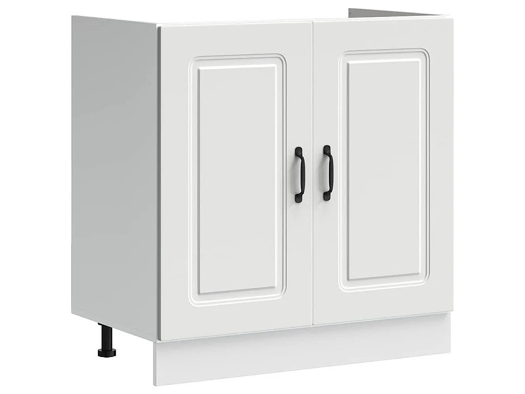 Mobile da cucina con porta Kalmar Bianco 80 x 46 x 81,5 cm