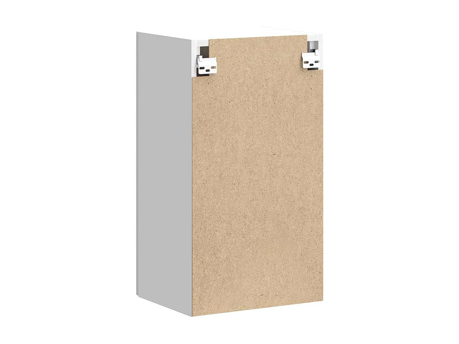 Armoire murale de cuisine Lucca blanc bois d'ingénierie