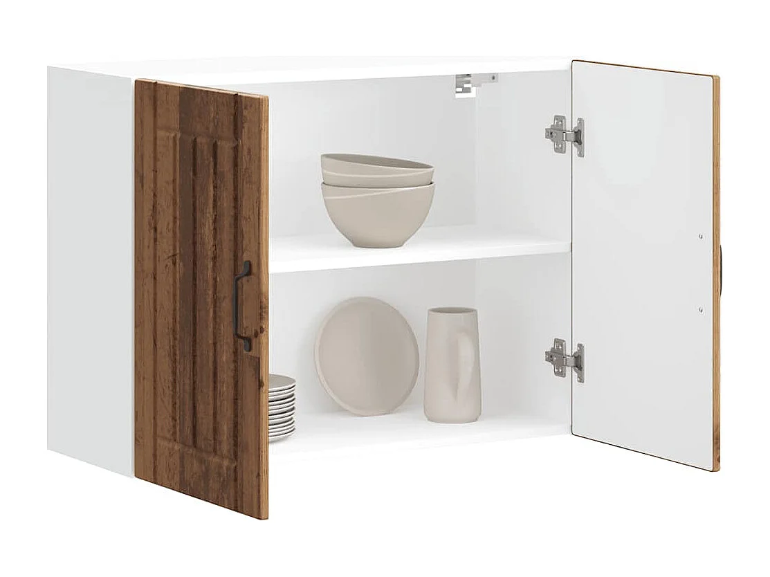 Pensile da Cucina Lucca Legno Antico in Legno Multistrato