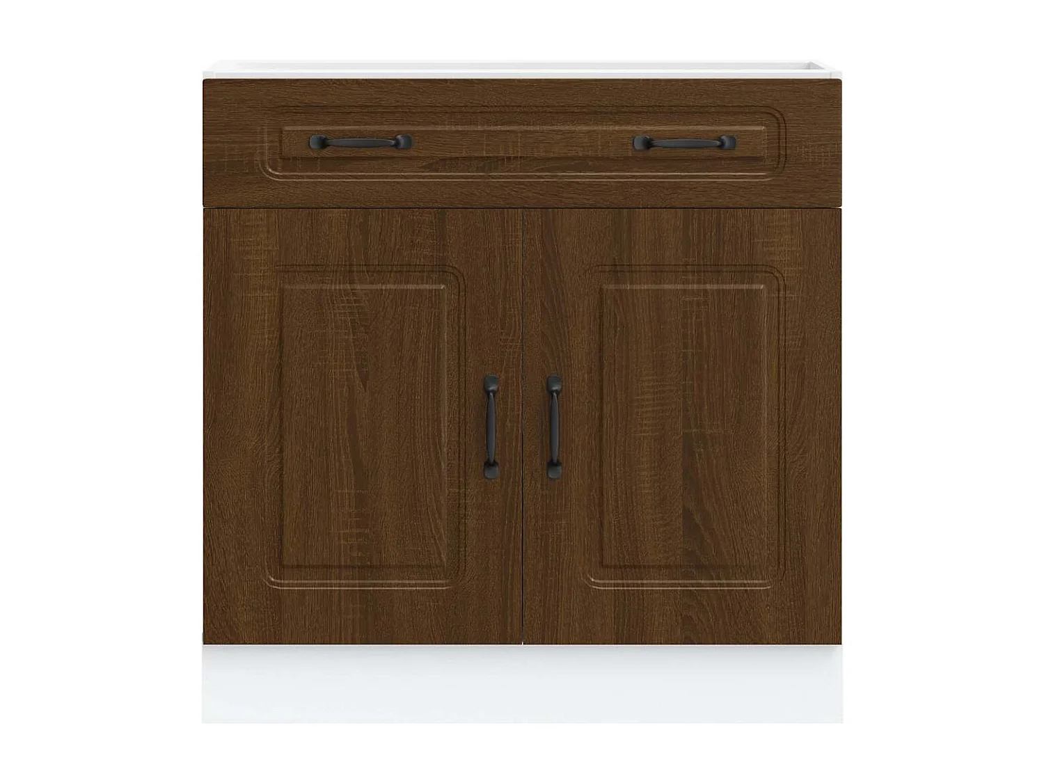 Base da Cucina Kalmar Rovere Marrone in Legno Multistrato