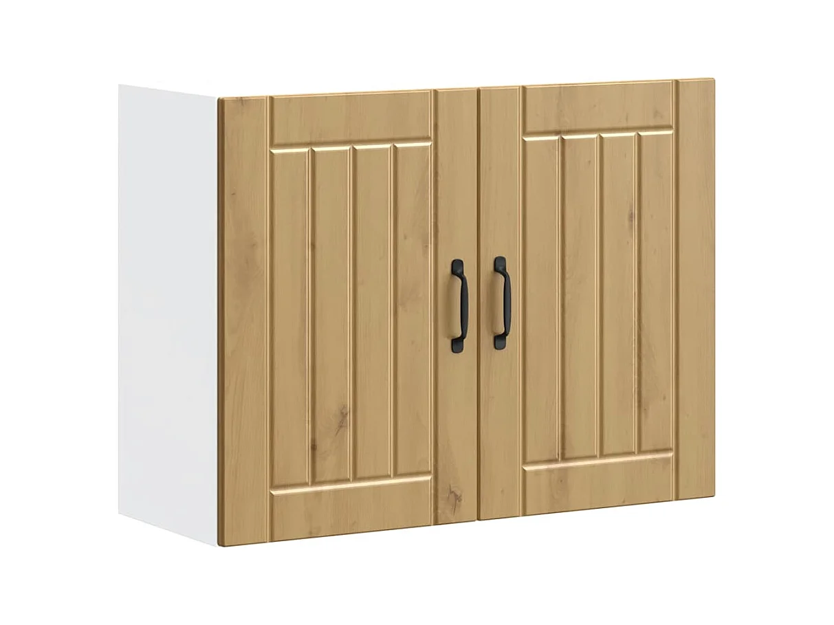 Armoire murale de cuisine Lucca chêne artisanal bois ingénierie