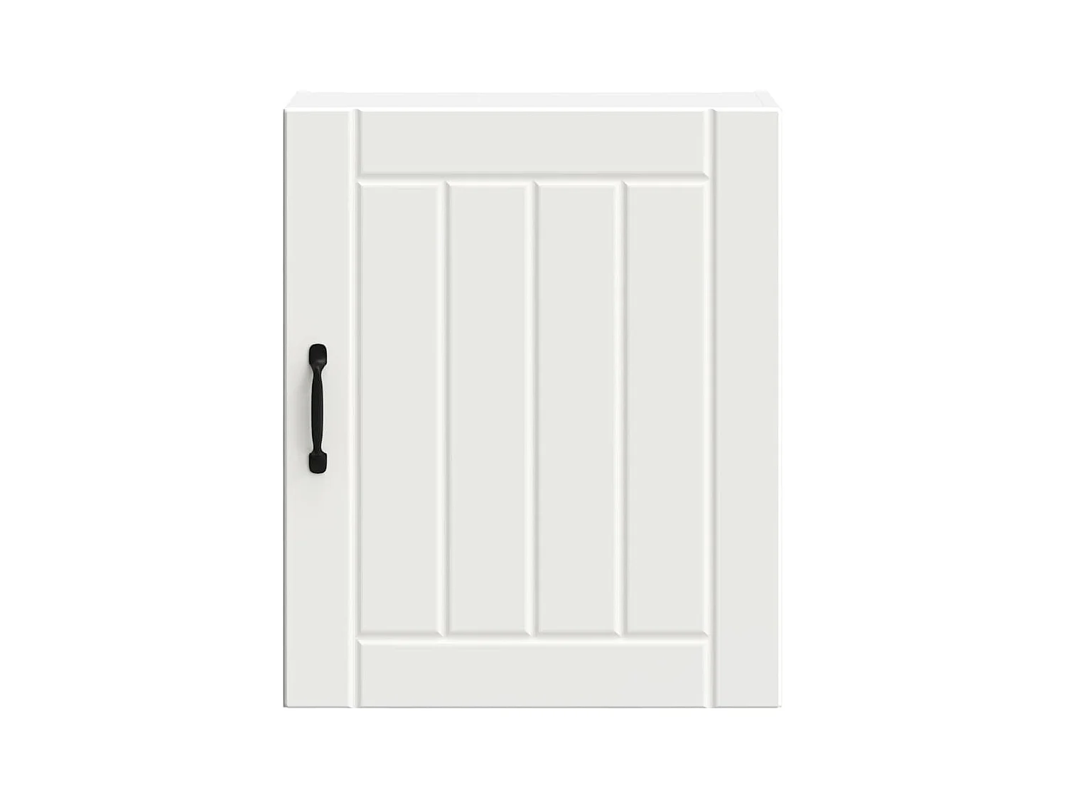 Armoire murale de cuisine Lucca blanc bois d'ingénierie