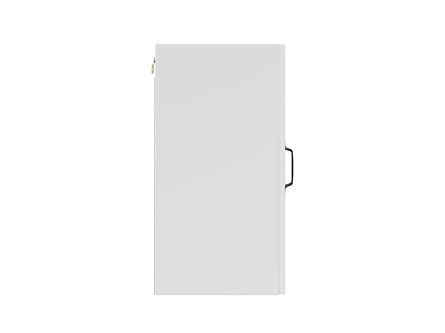 Armoire murale de cuisine Lucca blanc bois d'ingénierie