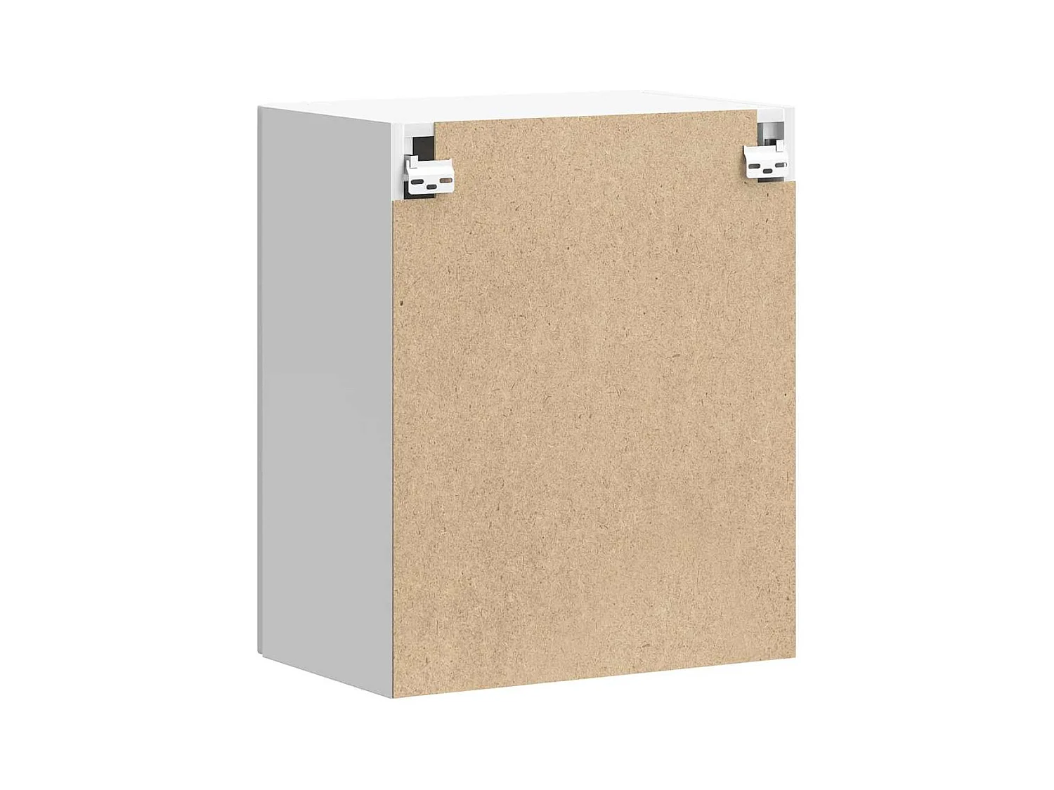 Armoire murale de cuisine Lucca blanc bois d'ingénierie