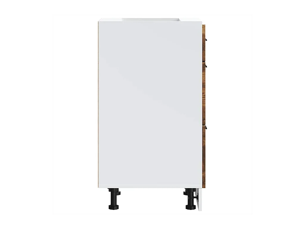 Mueble bajo de cocina porto roble ahumado madera reconstituida