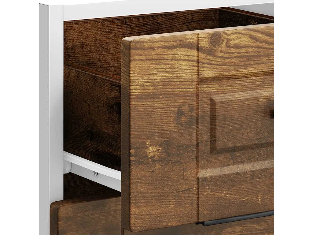 Armoire de cuisine Porto chêne fumé bois d'ingénierie