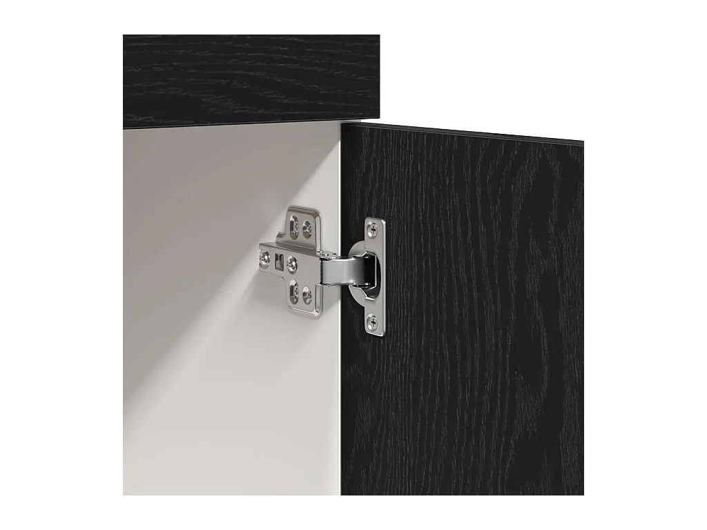 Cabinet avec Tiroir Riga Chêne noir 80 x 46 x 81,5 cm