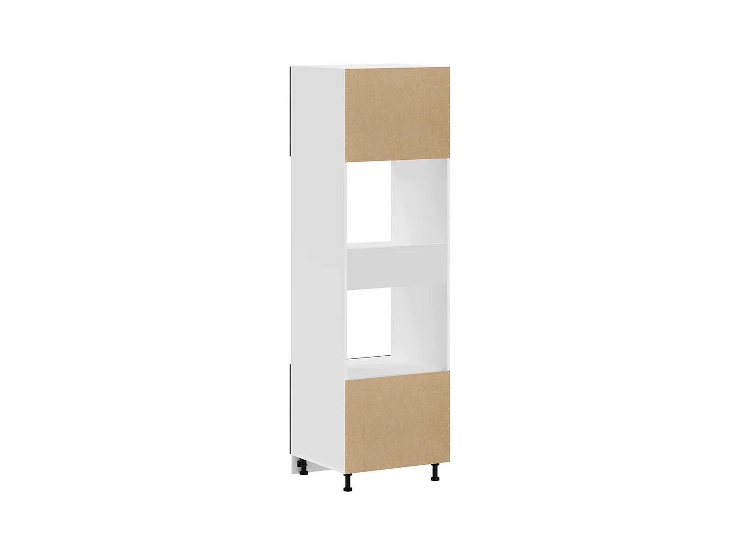 Armoires de four 2 pièces "Lucca" Chêne fumé Bois d'ingénierie