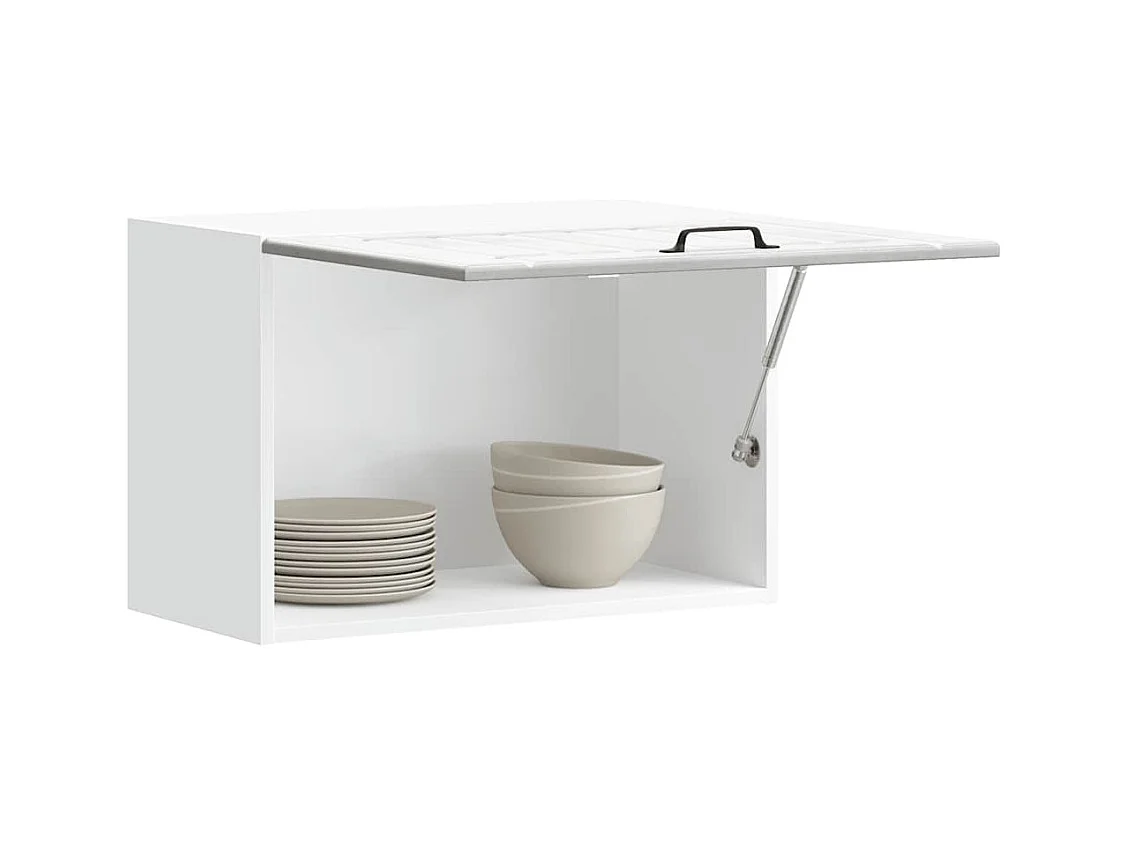 Pensile da Cucina Lucca Grigio Cemento in Legno Multistrato