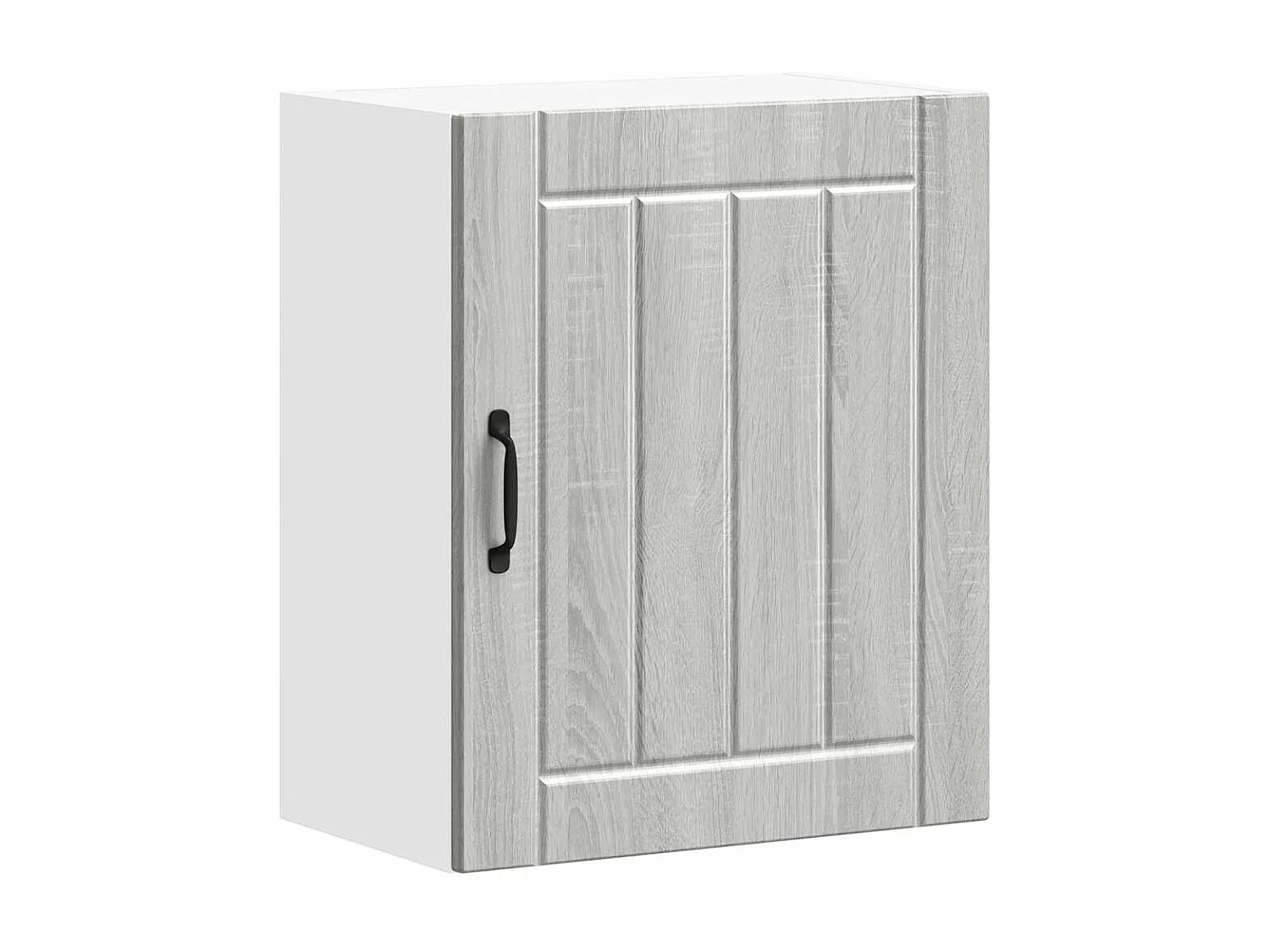 Armoire murale de cuisine Lucca sonoma gris bois ingénierie