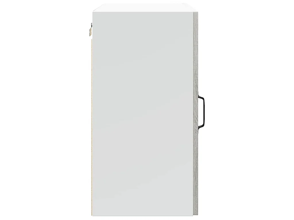 Armoire murale de cuisine Lucca sonoma gris bois ingénierie
