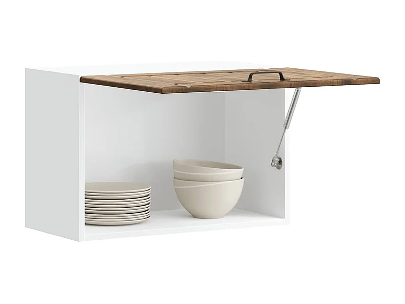 Armario de pared de cocina Lucca roble ahumado