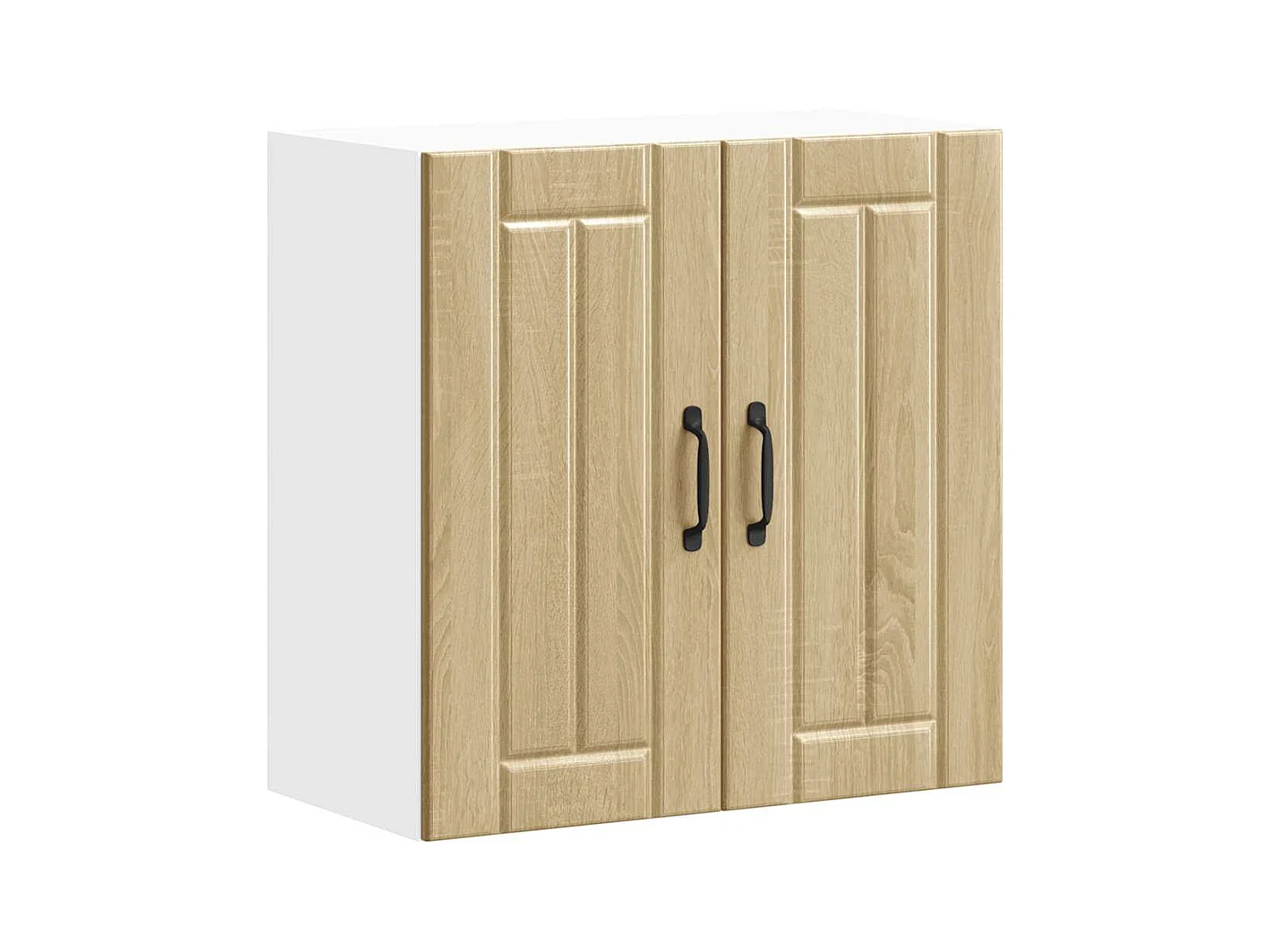 Keukenwandkast Lucca bewerkt hout sonoma eikenkleurig