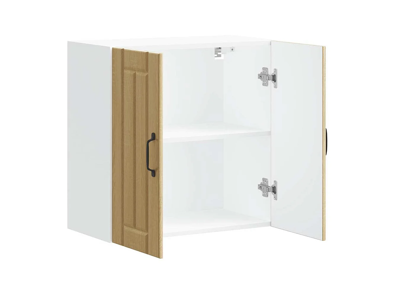 Keukenwandkast Lucca bewerkt hout sonoma eikenkleurig