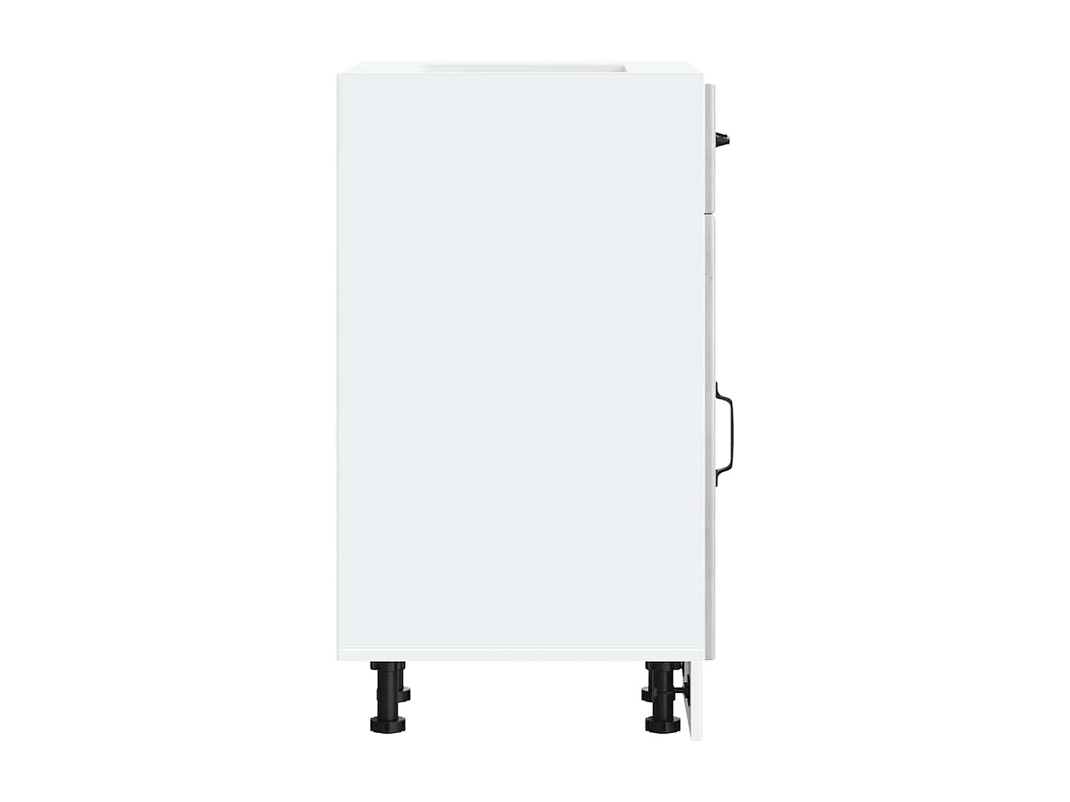 Base da Cucina Lucca Grigio Cemento in Legno Multistrato