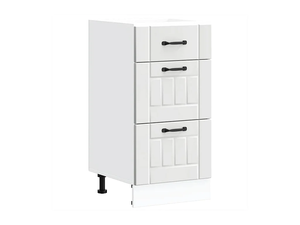 Base da Cucina Lucca Bianco in Legno Multistrato