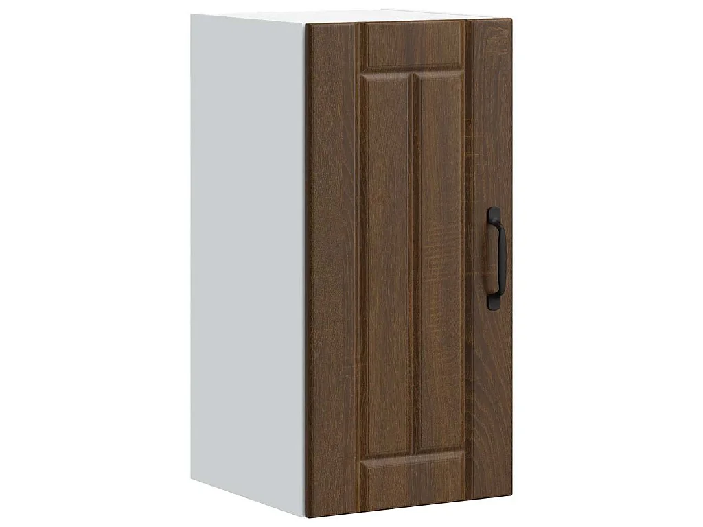 Armoire murale de cuisine Lucca chêne marron bois ingénierie