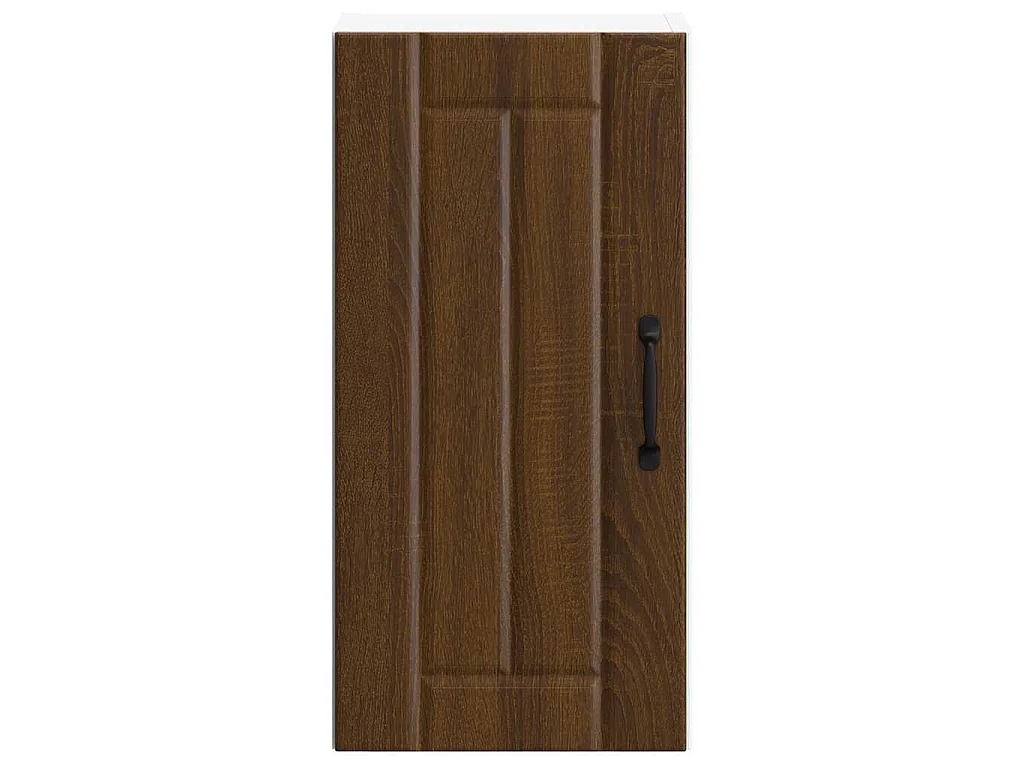 Armoire murale de cuisine Lucca chêne marron bois ingénierie