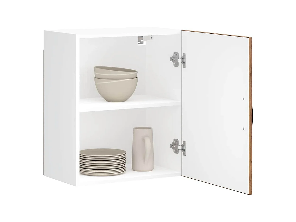 Armário de parede da cozinha Lucca madeira madeira velha