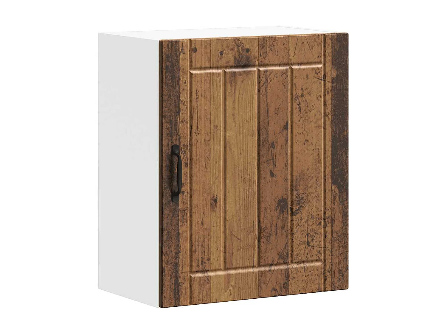 Armoire murale de cuisine Lucca vieux bois bois ingénierie