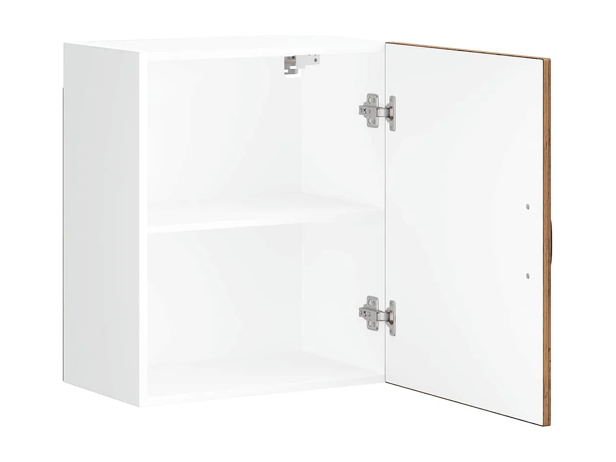 Armoire murale de cuisine Lucca vieux bois bois ingénierie