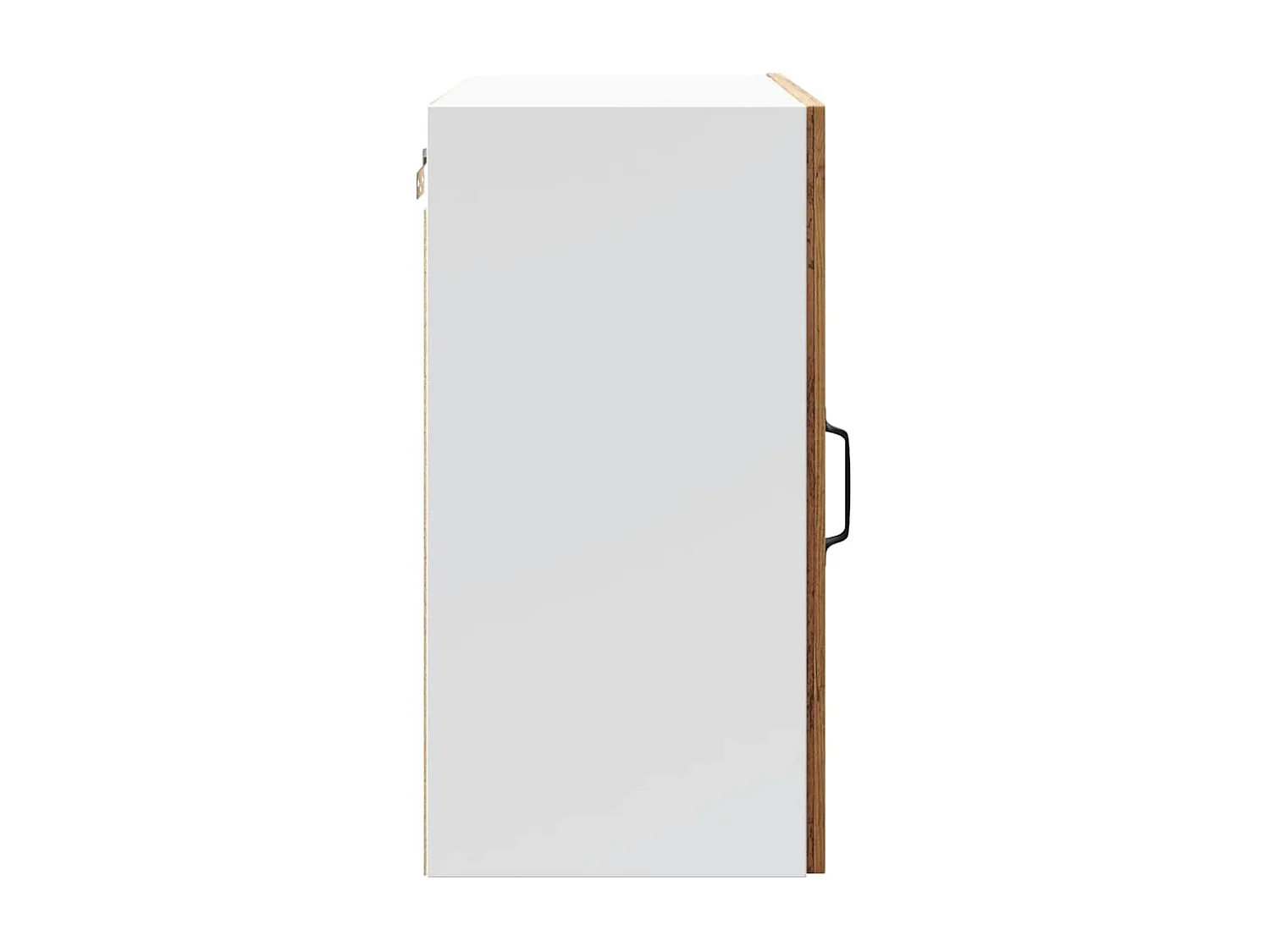 Armoire murale de cuisine Lucca vieux bois bois ingénierie