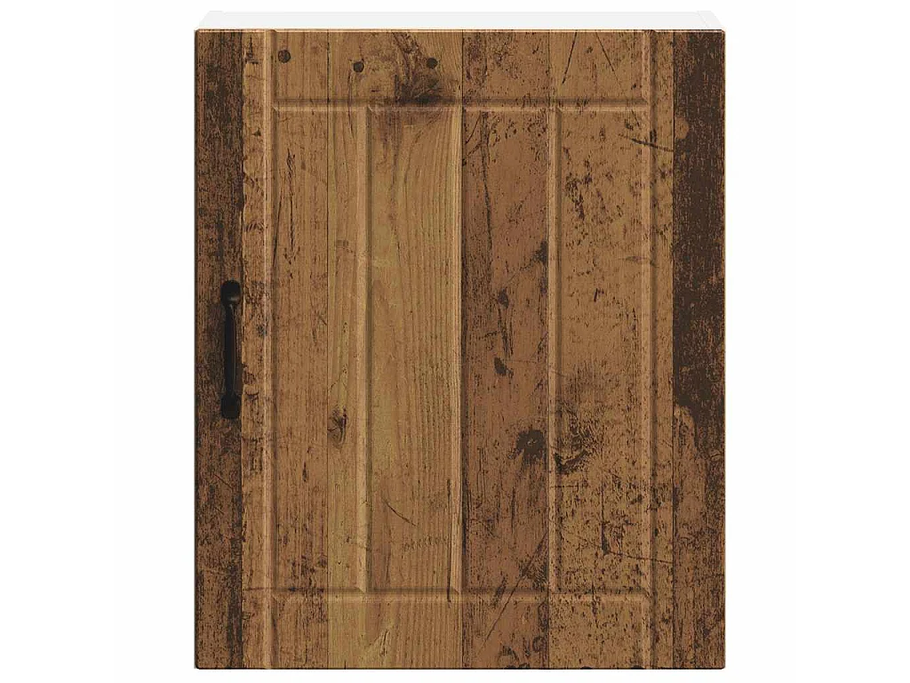 Armoire murale de cuisine Lucca vieux bois bois ingénierie