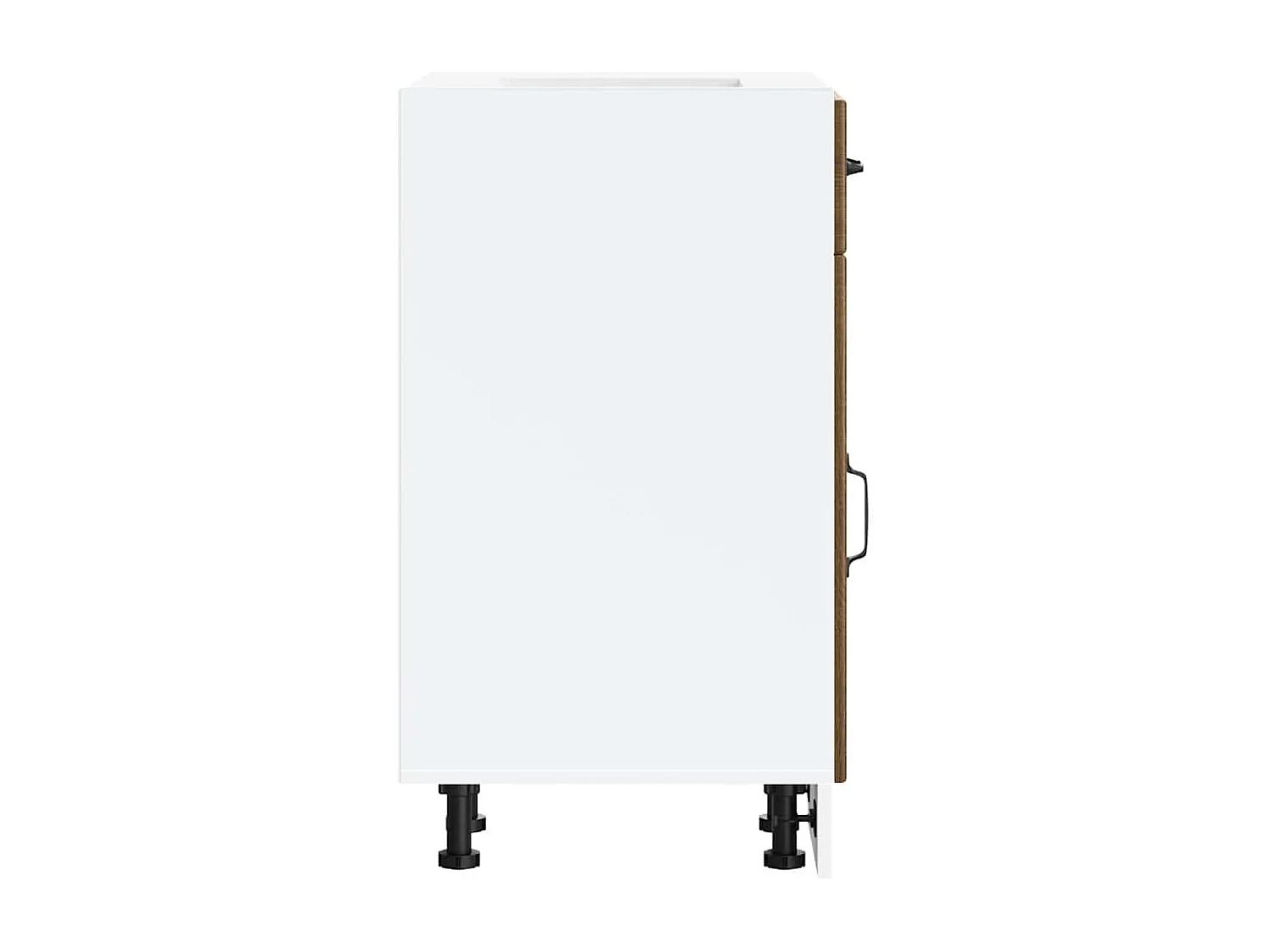 Armoire de cuisine Lucca chêne marron bois ingénierie