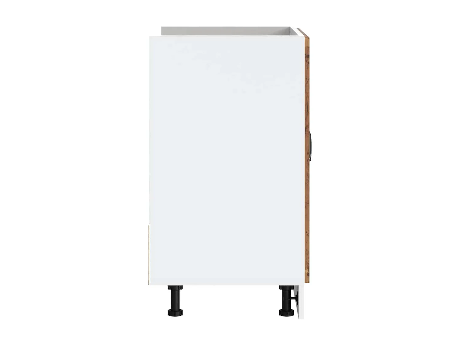 Mobile Base Lavello Lucca Legno Antico in Legno Multistrato