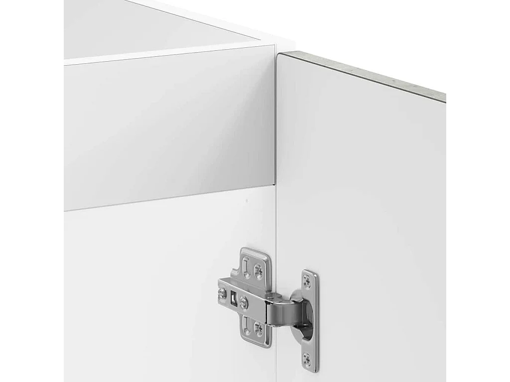 Keukenkast Kalmar Beton Grijs 80 x 46 x 81,5 cm Bewerkt hout