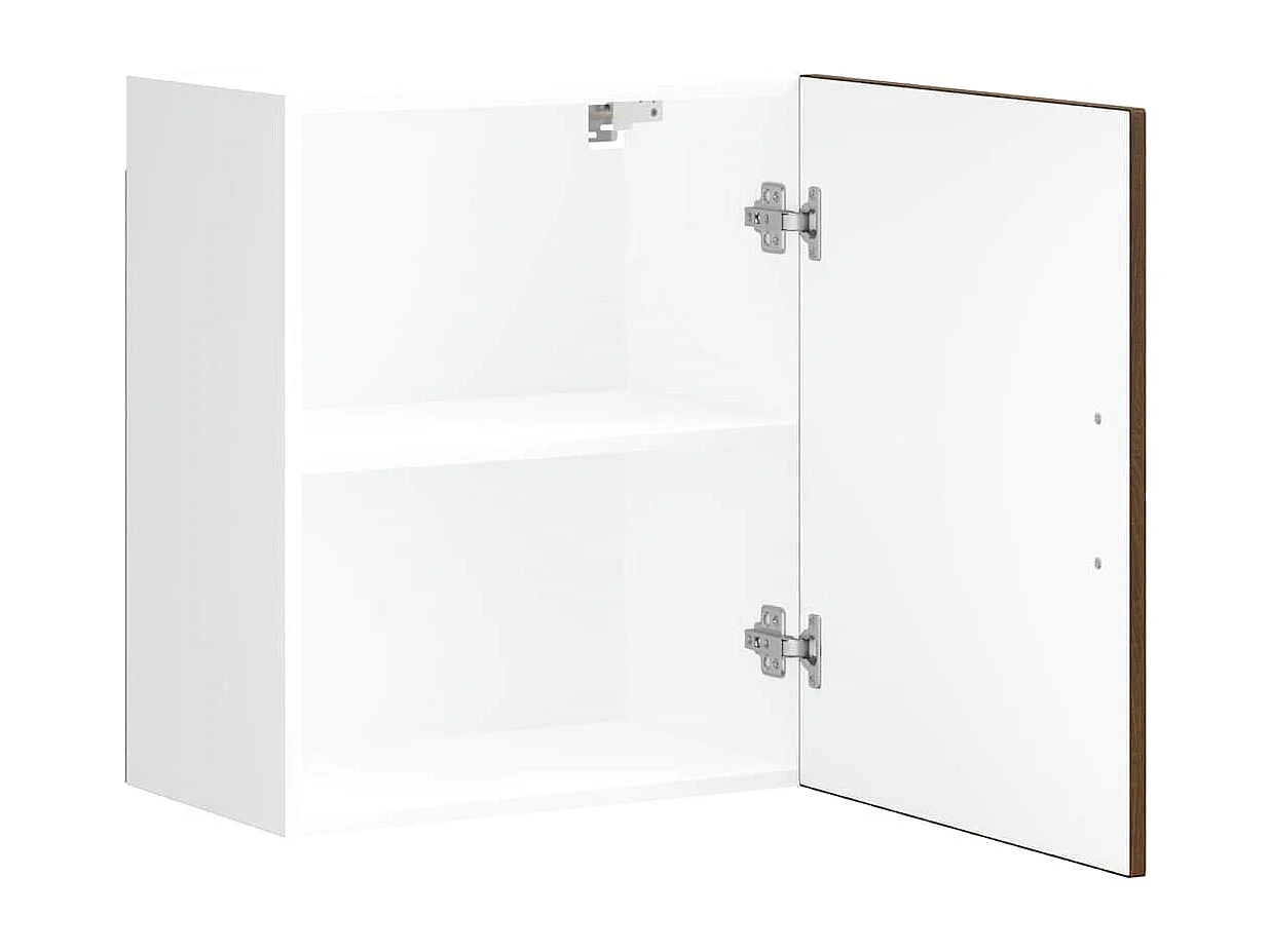 Armoires murales de cuisine 2 pcs Porto chêne marron