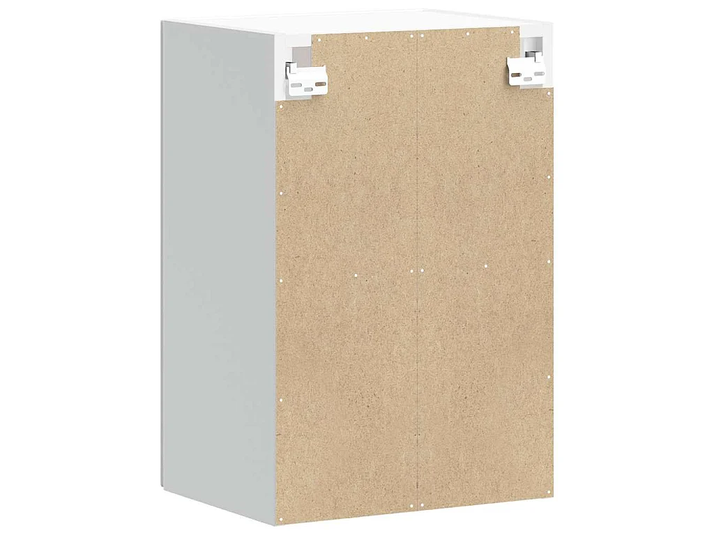Armario pared cocina puerta de cristal Lucca blanca