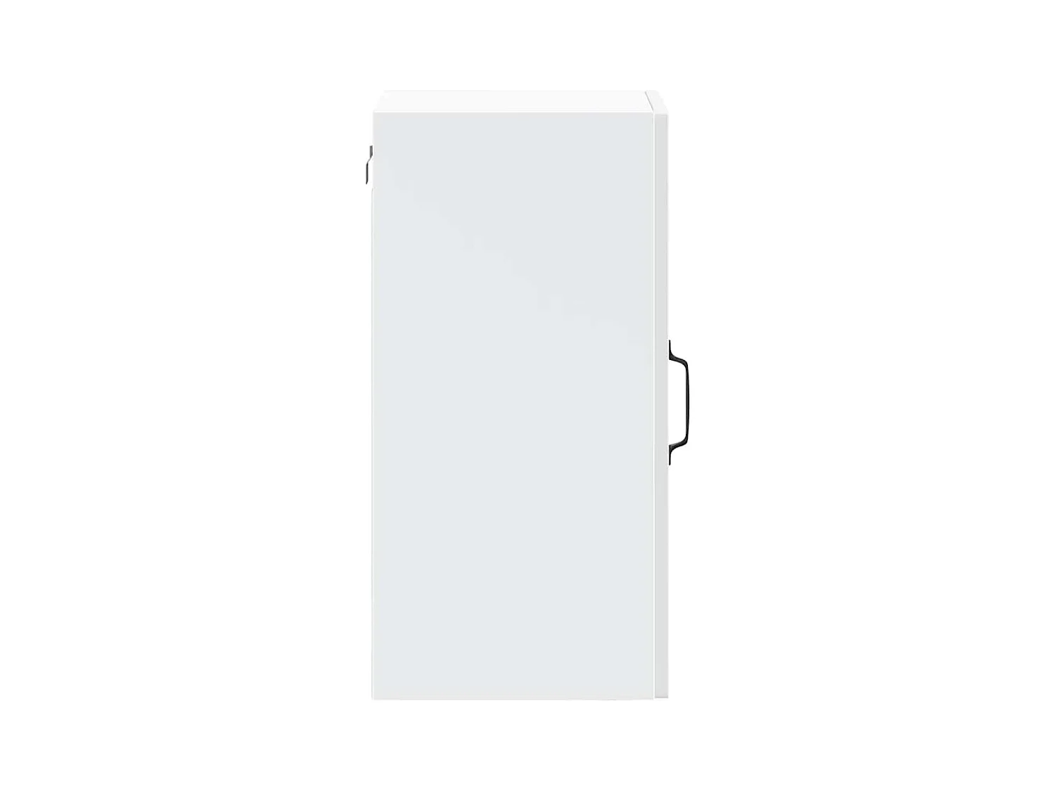 Pensile da Cucina con Porta in Vetro Lucca Bianco Lucido