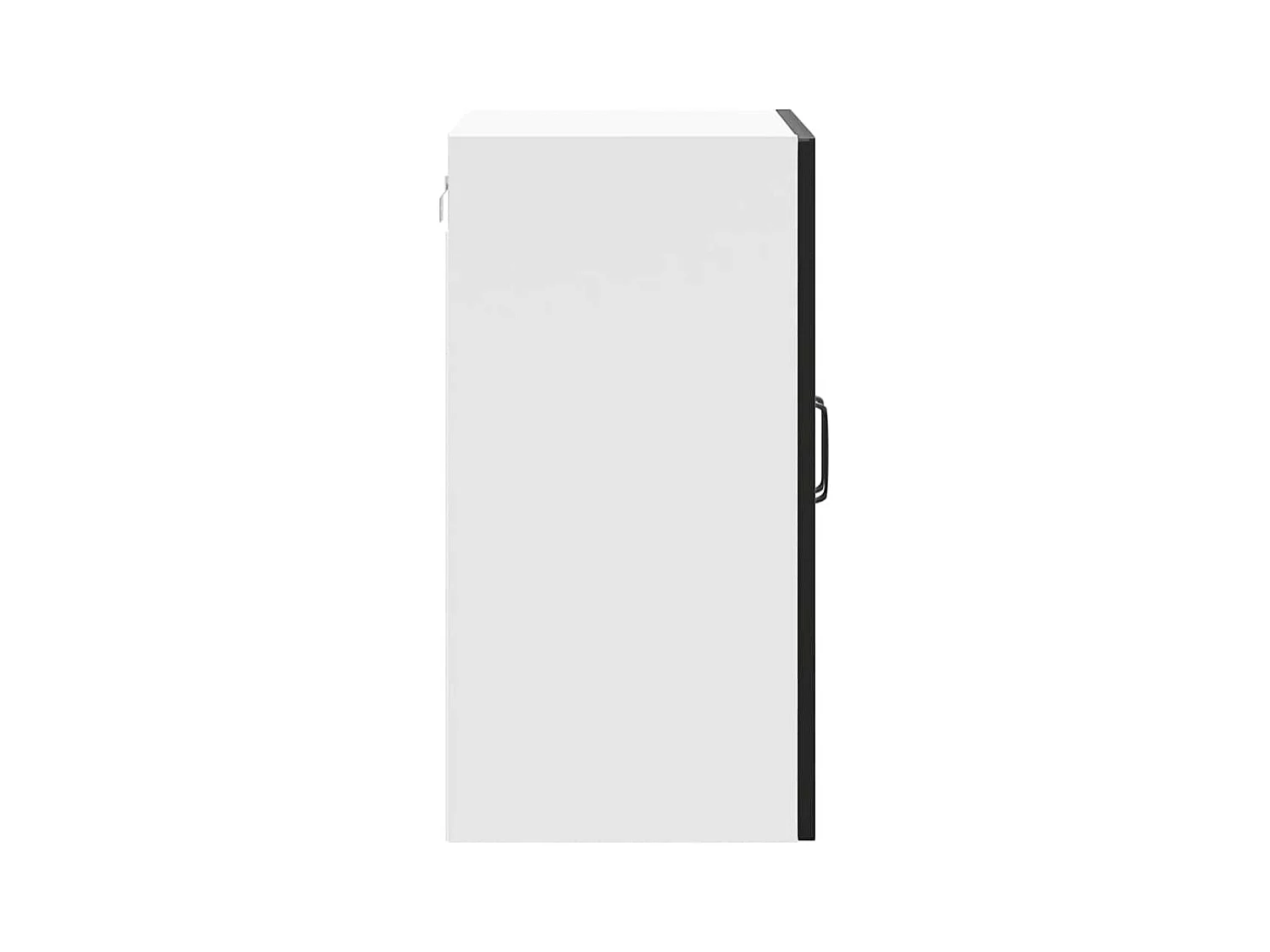 Küchen-Hängeschrank Lucca Schwarz Holzwerkstoff