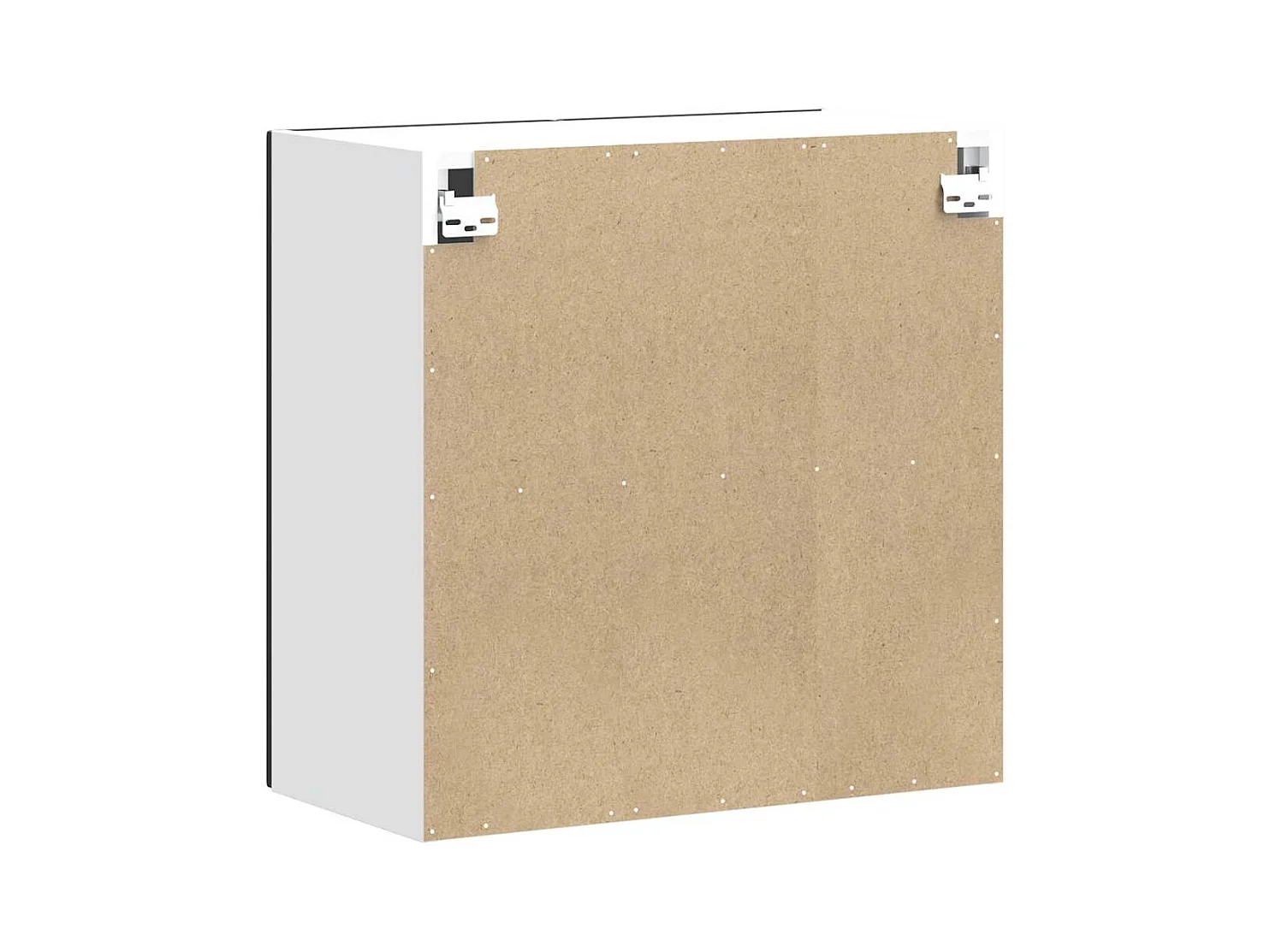 Küchen-Hängeschrank Lucca Schwarz Holzwerkstoff