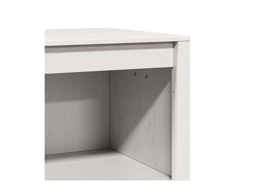 Mobile da cucina con lo scaffale Bianco caldo 106 x 55 x 92 cm