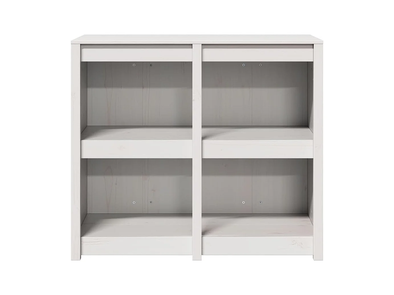 Armoire de cuisine avec étagère Blanc chaud 106 x 55 x 92 cm