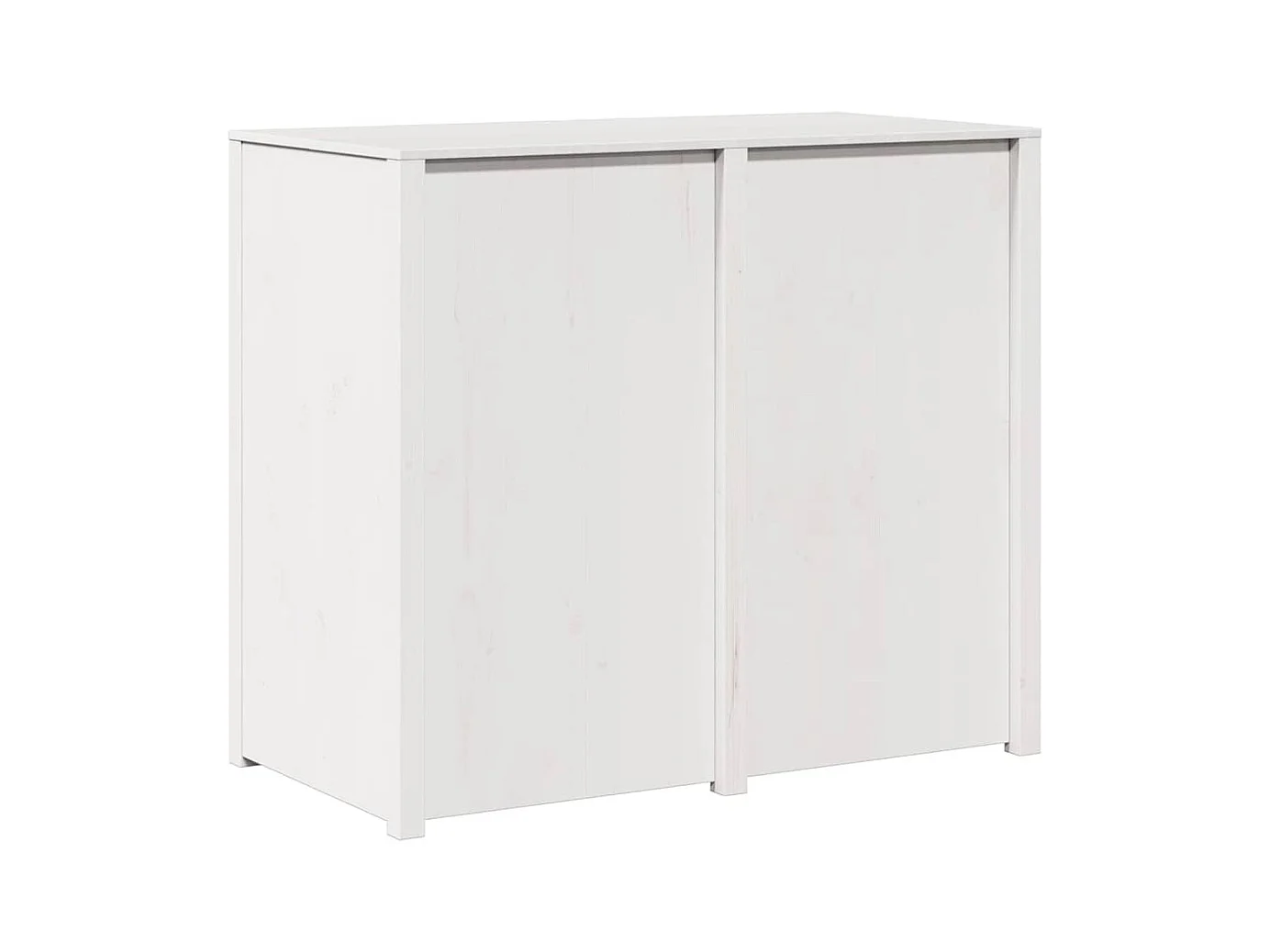 Armoire de cuisine avec étagère Blanc chaud 106 x 55 x 92 cm