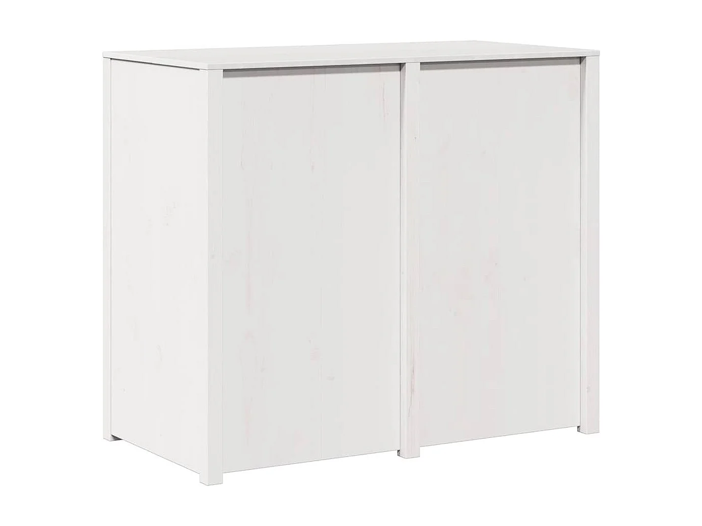 Armoire de cuisine Blanc chaud 106 x 55 x 92 cm Pin massif