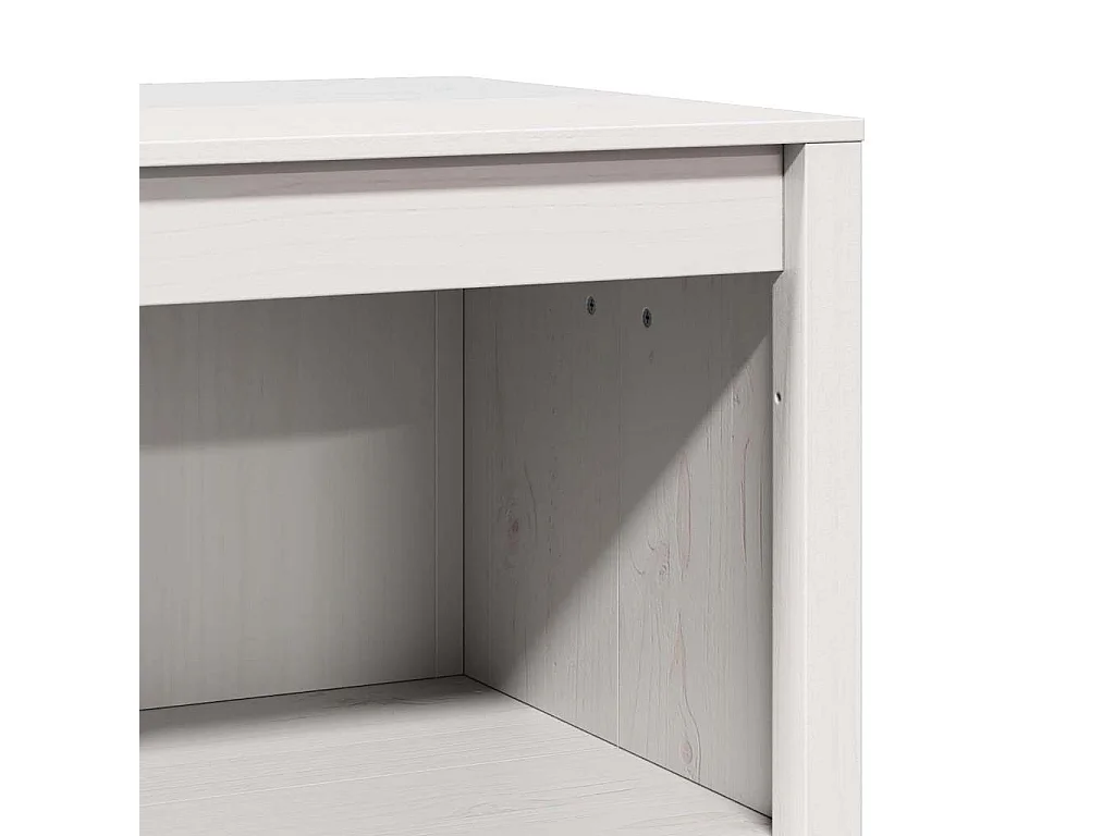 Armoire de cuisine Blanc chaud 106 x 55 x 92 cm Pin massif