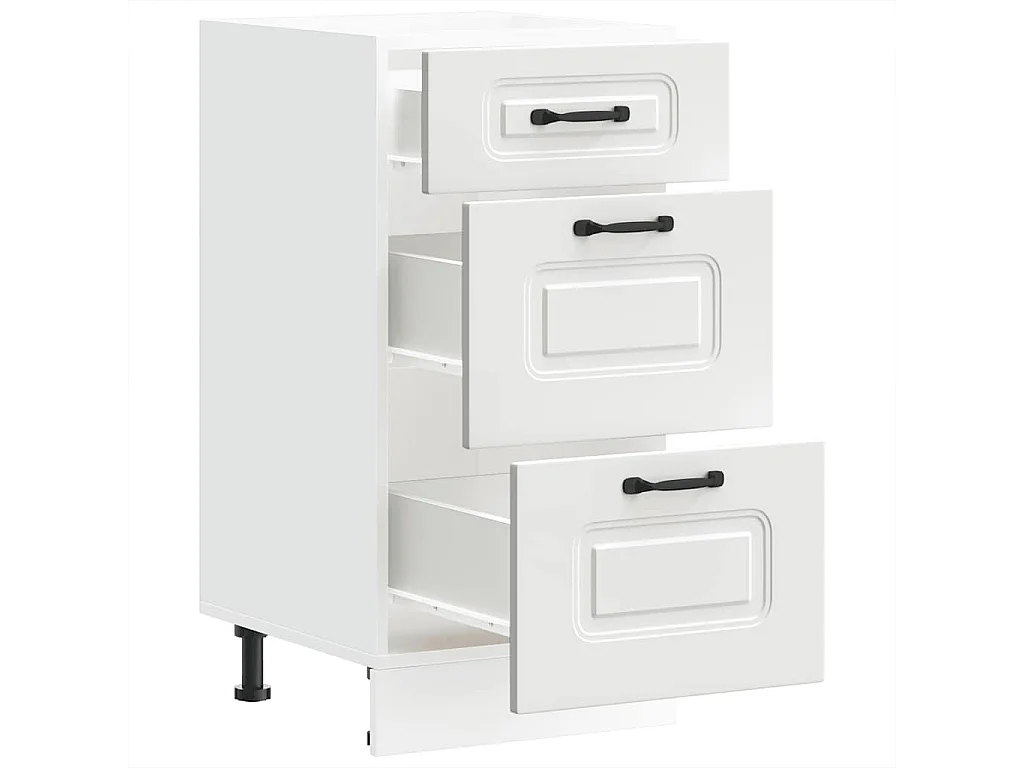 Base da Cucina Kalmar Bianco in Legno Multistrato