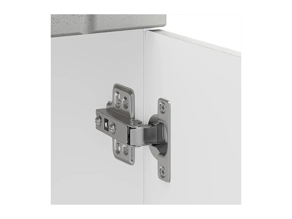 Küchen-Unterschrank Lucca Betongrau Holzwerkstoff