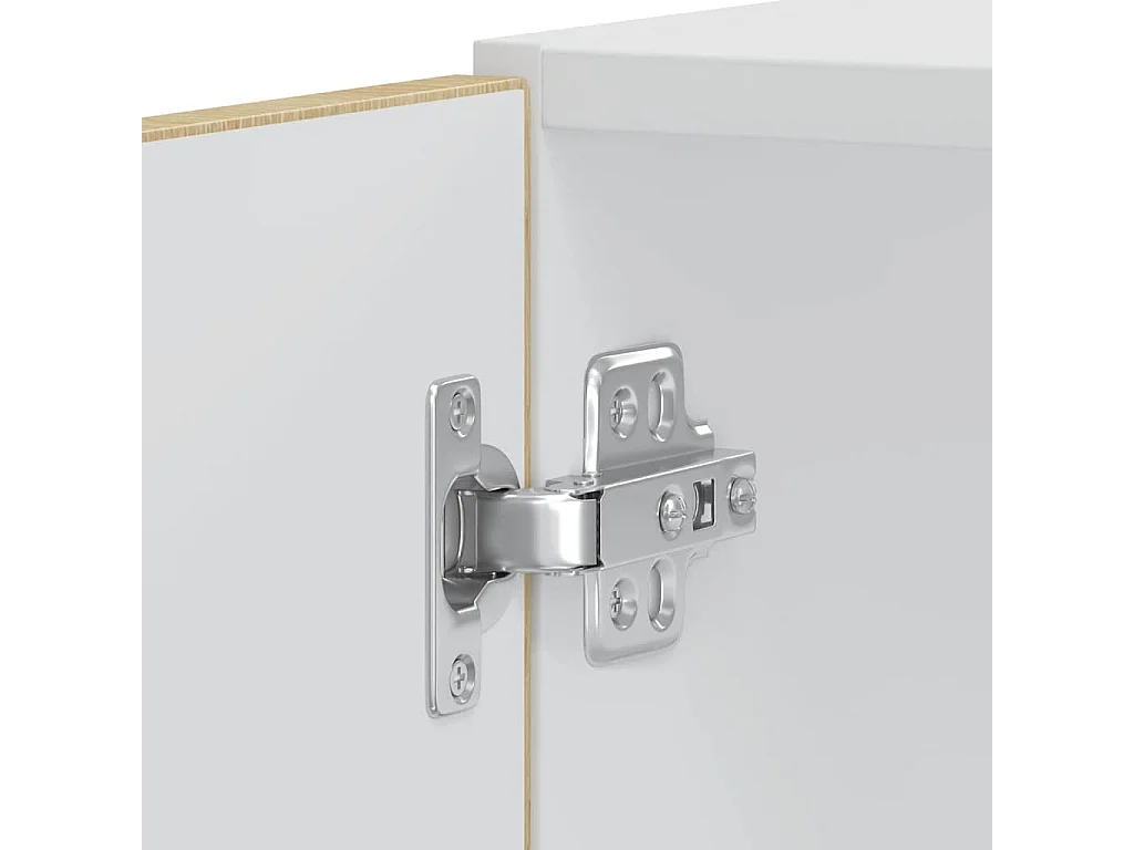 Ovenkasten 2 st Lucca bewerkt hout sonoma eikenkleurig