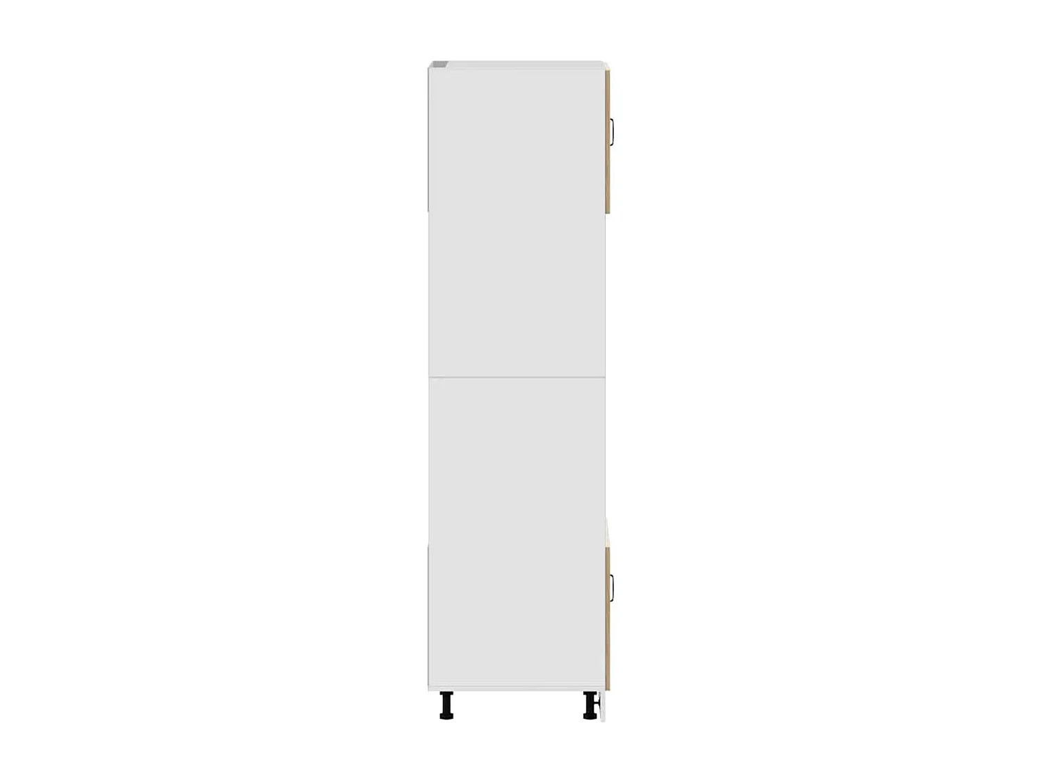 Armoires de four 2 pièces "Lucca" en bois d'ingénierie chêne Sonoma