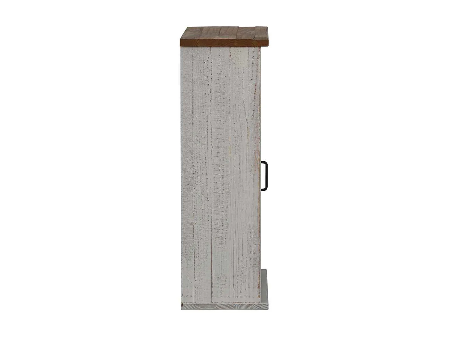 Armoire suspendue HALDEN porte coulissante blanc 49x22,5x70 cm