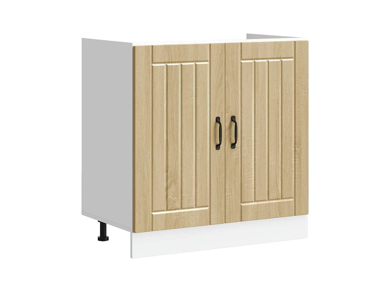 Mobile Base Lavello Lucca Rovere Sonoma in Legno Multistrato