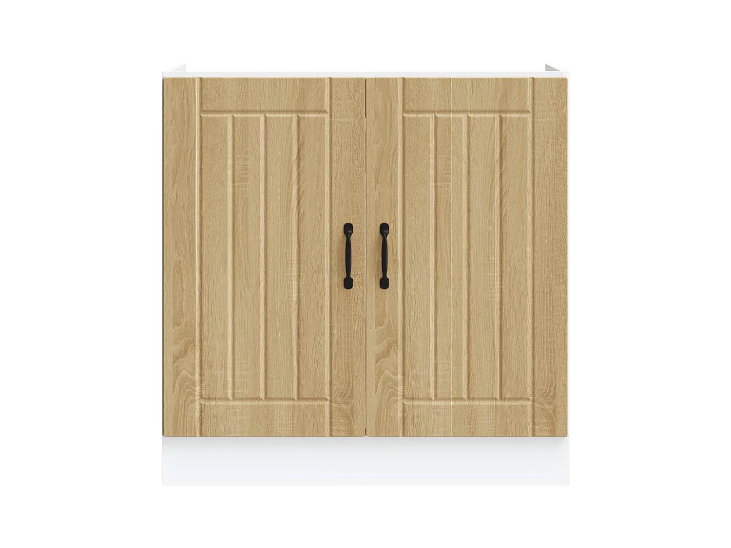 Mobile Base Lavello Lucca Rovere Sonoma in Legno Multistrato